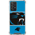 NFL Carolina Panthers Zone Block Galaxy A52 5G Clear Case